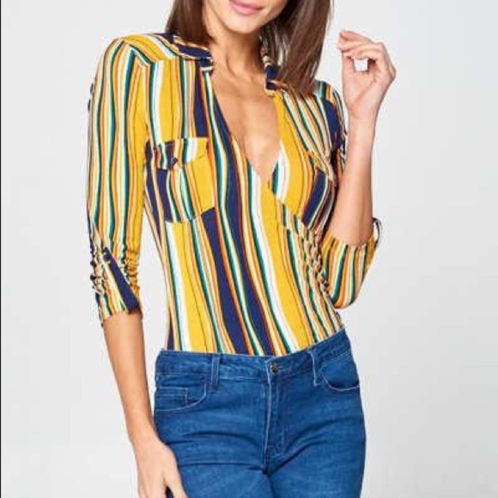 Mustard Bodysuit